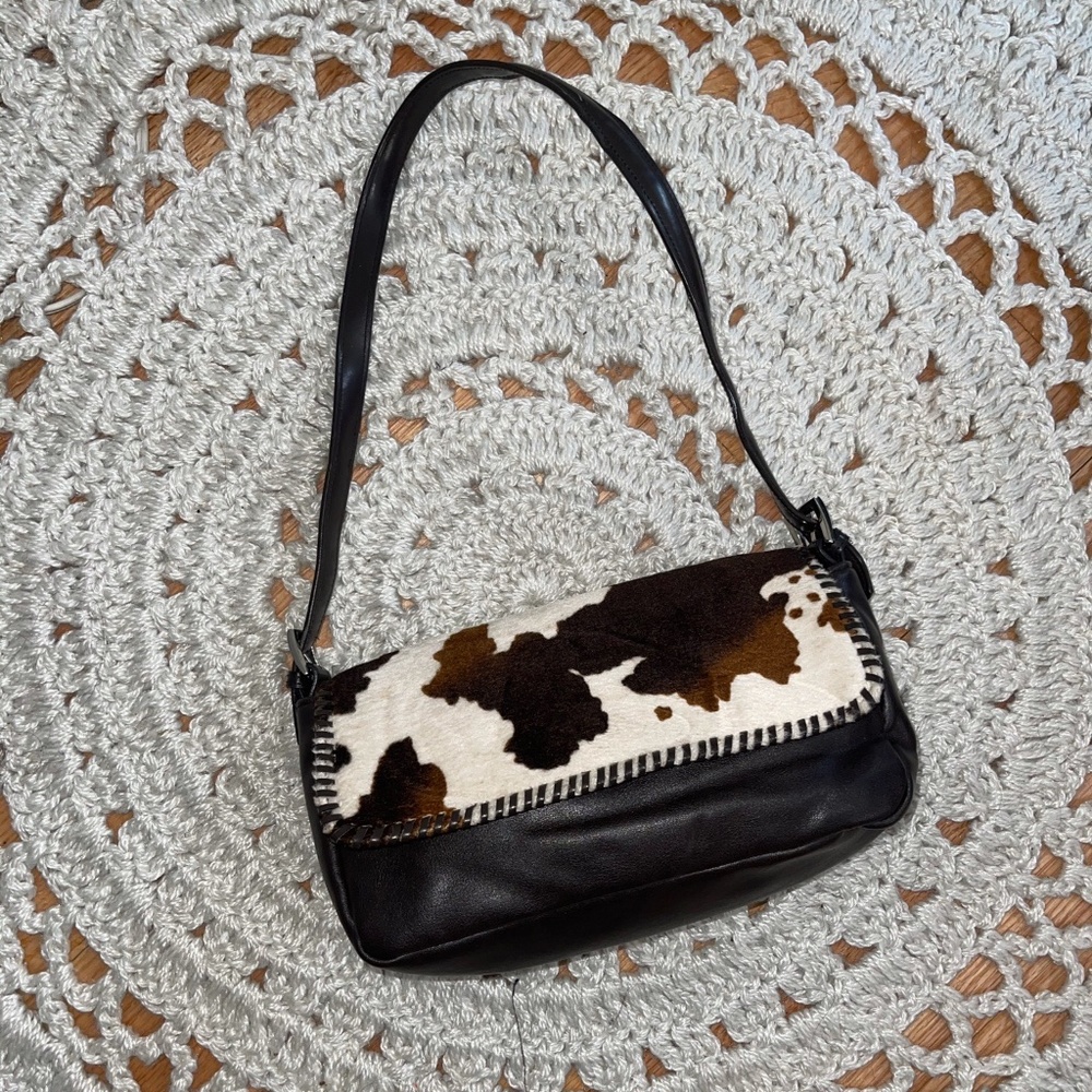 Cow Print Purse